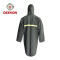 High Quality Raincoat factory 100% Waterproof Nylon Polyester Shell Rain Coat with Reflective Stripe
