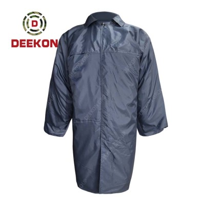 China Deekon Raincoat factory Durable Winter Rainproof Waterproof Kenya Police Military Rainwear