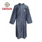 Military Raincoat factory Blue Waterproof Oil Resistant Raincoat PVC Coated with Reflective tape