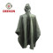 Deekon military Army Green 100% Polyester Poncho factory Rainwear for Kenya