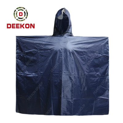 Deekon Poncho supply Outdoor Military Breathable Tactical Poncho with Reflective tape for Senegal