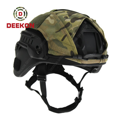 China Deekon Comapny Manufacture MICH Ballictic Helmet With Camouflage Cover