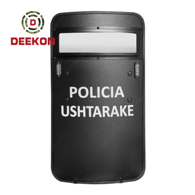 Deekon Factory Supply NIJ IIIA Bulletproof Shield Ballistic Shield with Led Light and Logo