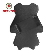 Deekon Factory Supply NIJ IIIA Standard Bulletproof Shield Panda Shape Ballistic Shield without Led Light