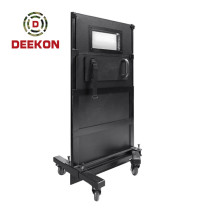 Deekon Company Supply  NIJ IV Bulletproof Shield Ballistic Shield with 4 wheels