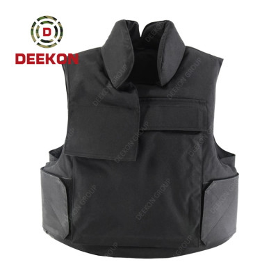 Manufacturer Bulletproof Jacket  Black Ballistic Vest Level IIIA for Lebanon