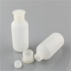 Sanle wholesale 2oz boston round HDPE plastic bottle with 18/410 neck finish, custom logo acceptable