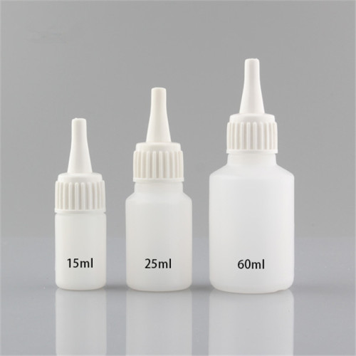 Sanle 25ml PE round eye dropper bottle with dropper cap