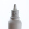 Sanle 20ml PE boston round foundation bottle with dropper cap