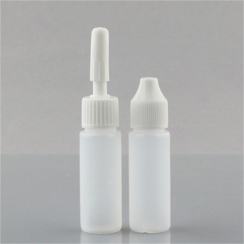 Sanle 5ml PE oval wash nasal squeeze bottle with dropper cap