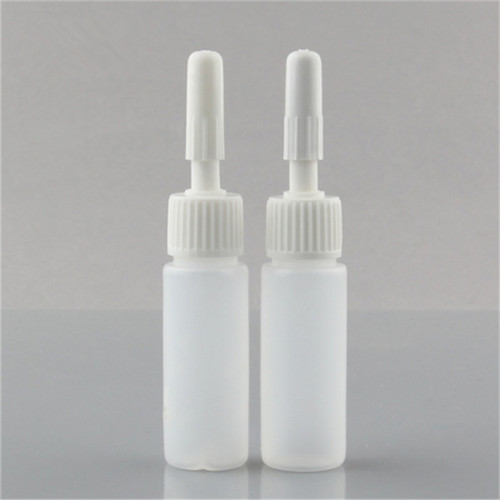 Sanle dropper bottle manufacturers 5ml PE oval wash nasal squeeze bottle with dropper cap