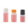 Sanle 5ml LDPE cylinder round mini sample bottle with screw cap