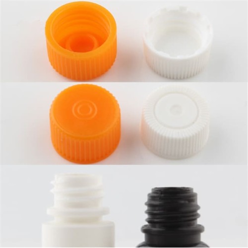 Sanle 5ml LDPE cylinder round mini sample bottle with screw cap