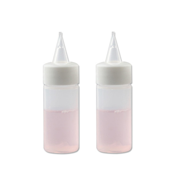 Sanle 8ml LDPE wide mouth round squeeze bottle with dropper cap