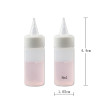 Sanle 8ml LDPE wide mouth round squeeze bottle with dropper cap