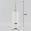 Sanle 70ml PE cylider best condiment bottle witha long needle tip cap