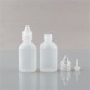 Sanle 30ml PE cosmo oem dropper bottles squeeze bottle with dropper cap