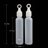 Sanle 35ml PE cosmo round lotion packaging bottle with handle cap
