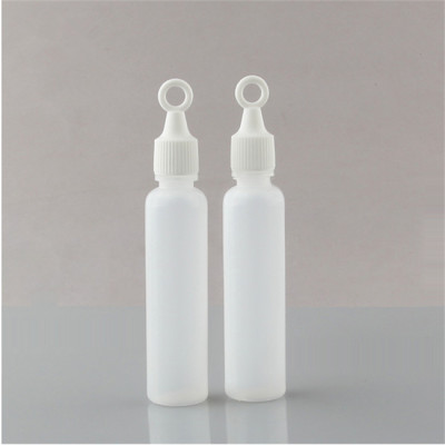 Sanle 35ml PE cosmo round lotion packaging bottle with handle cap