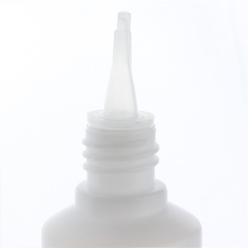 Sanle 30ml PE cylinder 1 oz dropper bottle with long tip cap