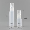 Sanle 30ml PE cylinder round squeeze glue bottle with dropper tips