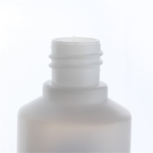 Sanle 60ml PE cylinder round plastic squeeze bottle with dropper cap