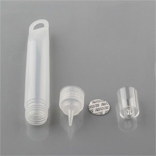 Sanle 30ml PE inverted bottle with dropper tips