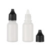 Sanle 20ml PE boston round travel size plastic bottles with cap