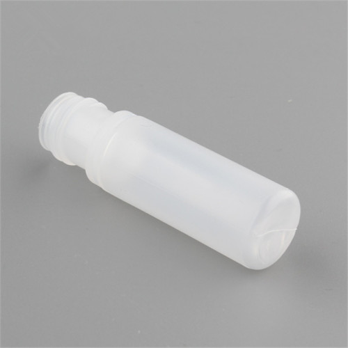 Sanle 7ml PE cylinder cute squeeze bottle with dropper cap