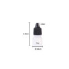 Sanle 3ml PE boston round mini eye drop bottle with dropper cap