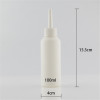 Sanle 100ml HDPE cosmo round plastic travel bottles with sprayer