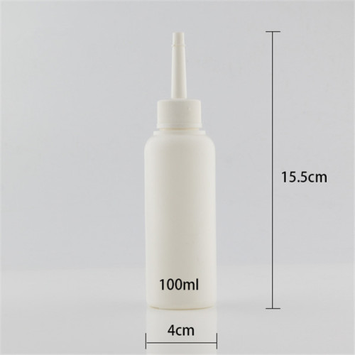 Sanle 100ml HDPE cosmo round plastic travel bottles with sprayer