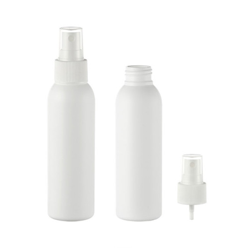 Sanle 125ml HDPE cosmo round plastic fine mist spray bottle