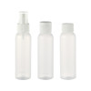 Sanle 125ml HDPE cosmo round plastic fine mist spray bottle