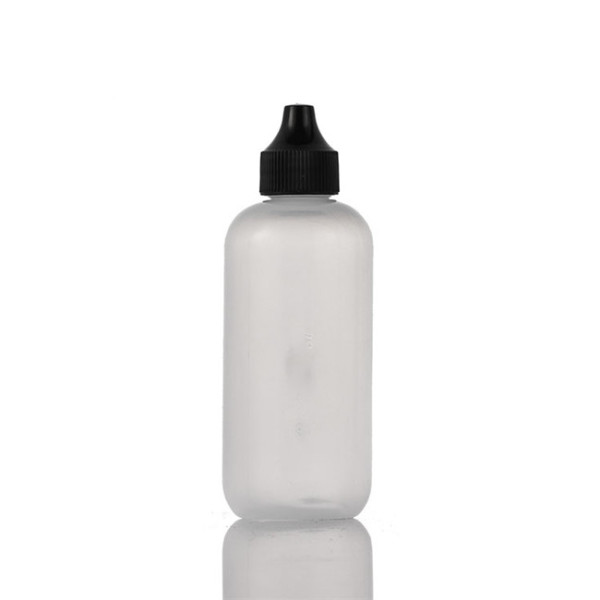 Sanle dropper bottle manufacturers 120ml LDPE boston round plastic dropper bottle with dropper tip cap