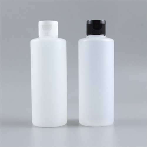 Sanle 200ml cylinder round HDPE plastic bottle with mist sprayer, lotion pump