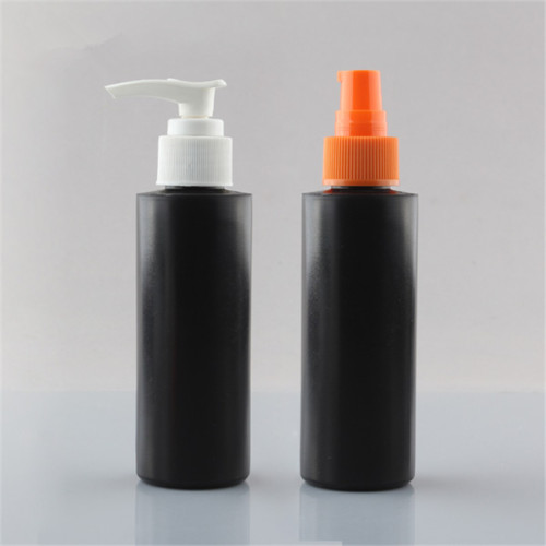 Sanle HDPE cylinder round 8 oz plastic bottles with trigger sprayer