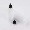 Sanle 240ml cosmo round HDPE bottle with screw twist cap