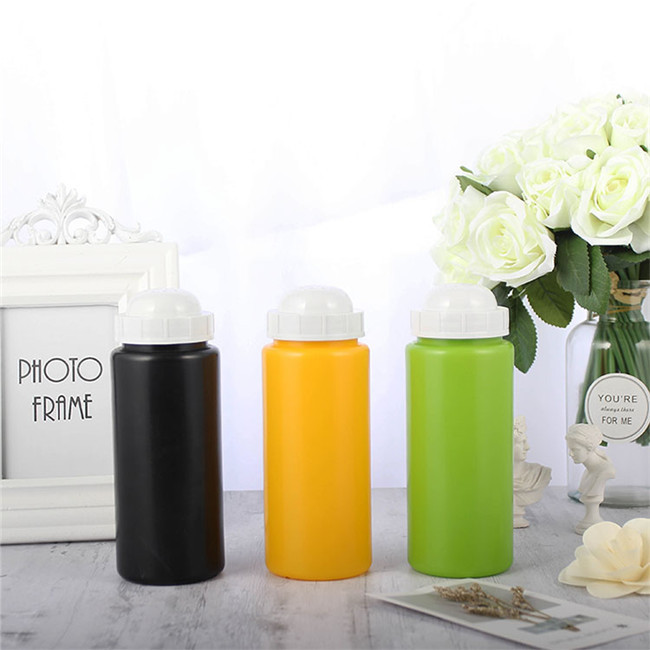 500ml LDPE wide mouth cylinder plastic squeeze bottle