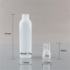 Sanle 120ml LDPE Cosmo Round Plastic Paint Squeeze Bottle with nozzle ps dropper tip cap