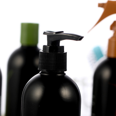 Sanle 375ml LDPE Vinegar Dispensing Plastic Squeeze Bottle with dropper tip cap