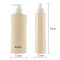500ml HDPE square plastic bottle with lotion pump