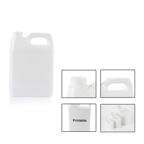 1000ml white F-style hdpe plastic bottle/jugs