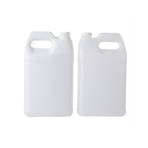 one gallon white F-style hdpe plastic bottle/jugs