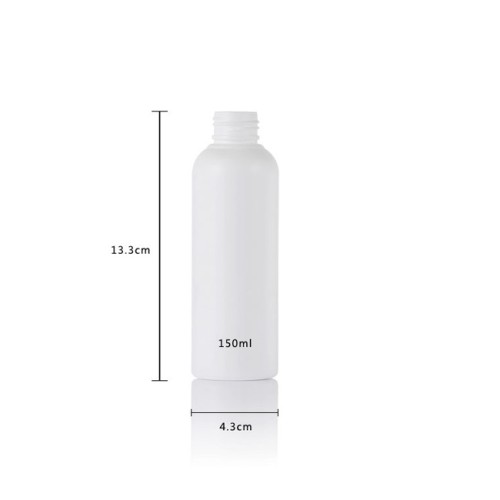 Sanle 150ml Cosmo Round Plastic HDPE Bottle with Mist Sprayer