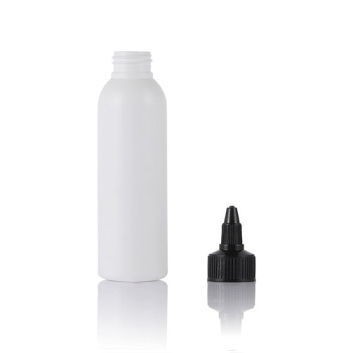 Sanle 150ml Cosmo Round Plastic HDPE Bottle with Mist Sprayer