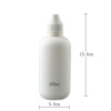 Sanle 250ml LDPE Boston Round Plastic Dropper Bottle with Temper Proof Dropper Tip