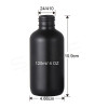 Sanle 120ml LDPE Soft Touch Matte Black Pink Plastic Squeeze Bottle with Twist Cap