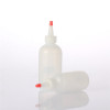 Sanle 240ml LDPE Boston Round Plastic Squeeze Bottle with York Spout Cap