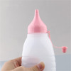 Sanle 350ml LDPE Plastic Sauce Squeeze Bottles with ketchup line cap